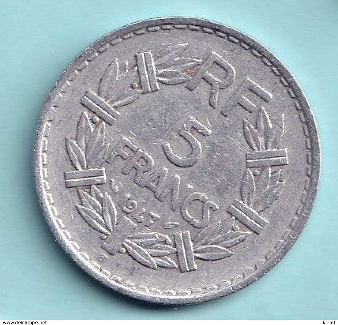 France - 1947 - 5 Francs  B  - KM888b2 - 5 Francs