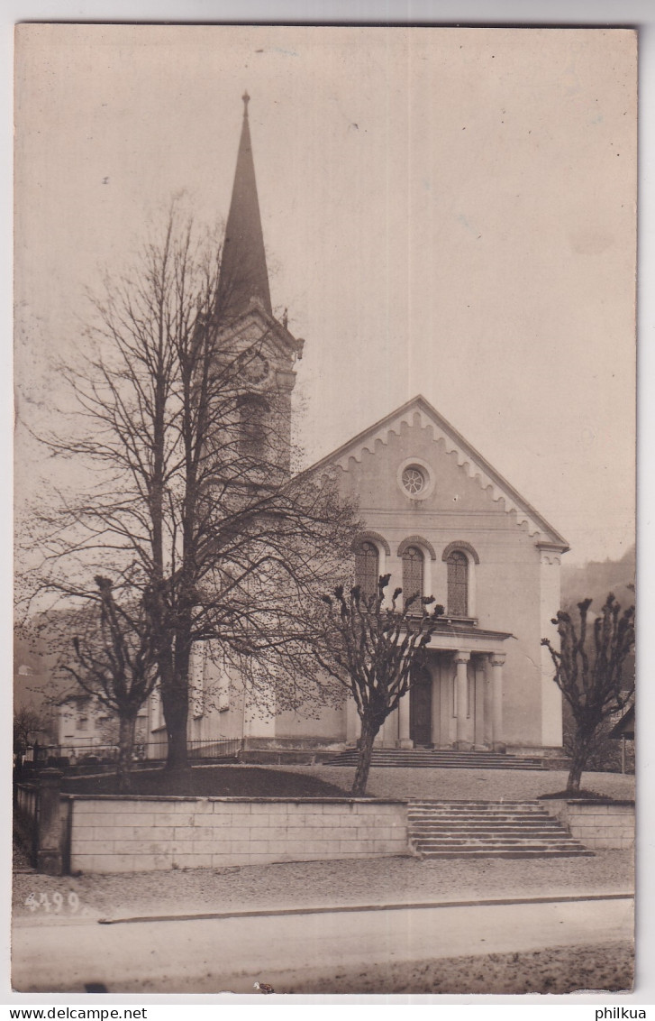 Kappel - Evangelische Kirche - Ebnat Kappel - Gelaufen Ins Ausland Nach Eastbourne GB - Ebnat-Kappel