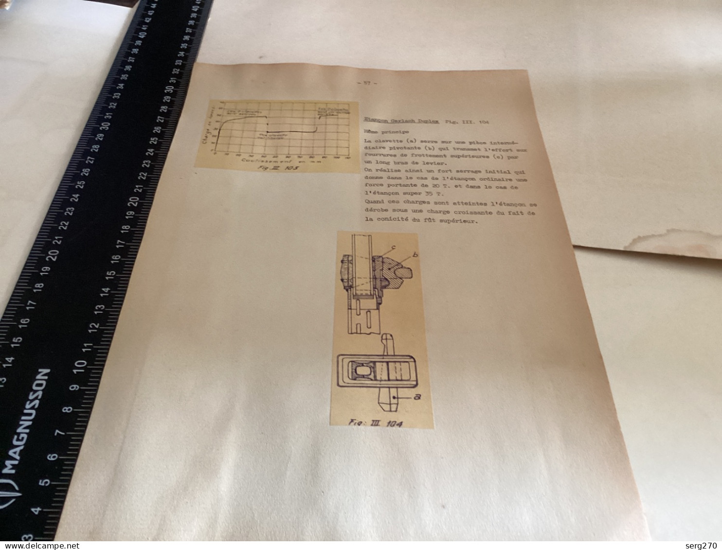 Plan Et Dessin Technique, Barrage  Dessins, Faits à La Main 1950 - Public Works