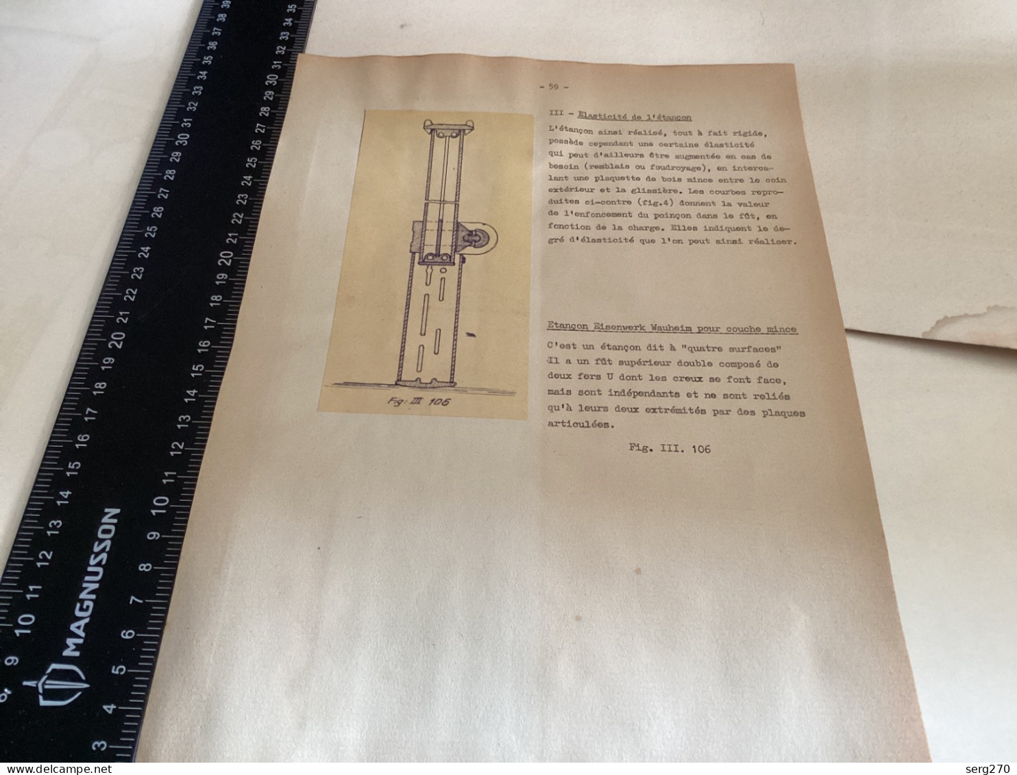 Ancien Dessin De Barrage,  Plan Et Dessin Technique, Barrage  Dessins, Faits à La Main 1950 Dessins à La Main - Travaux Publics