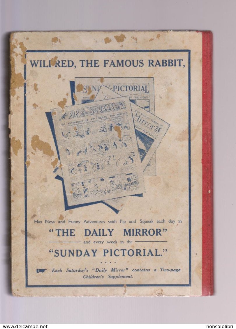 LIBRO :  WILFRED'S  ANNUAL  1924 .   THE  FAMOUS  RABBIT .  208  PAGINE . - Annuals