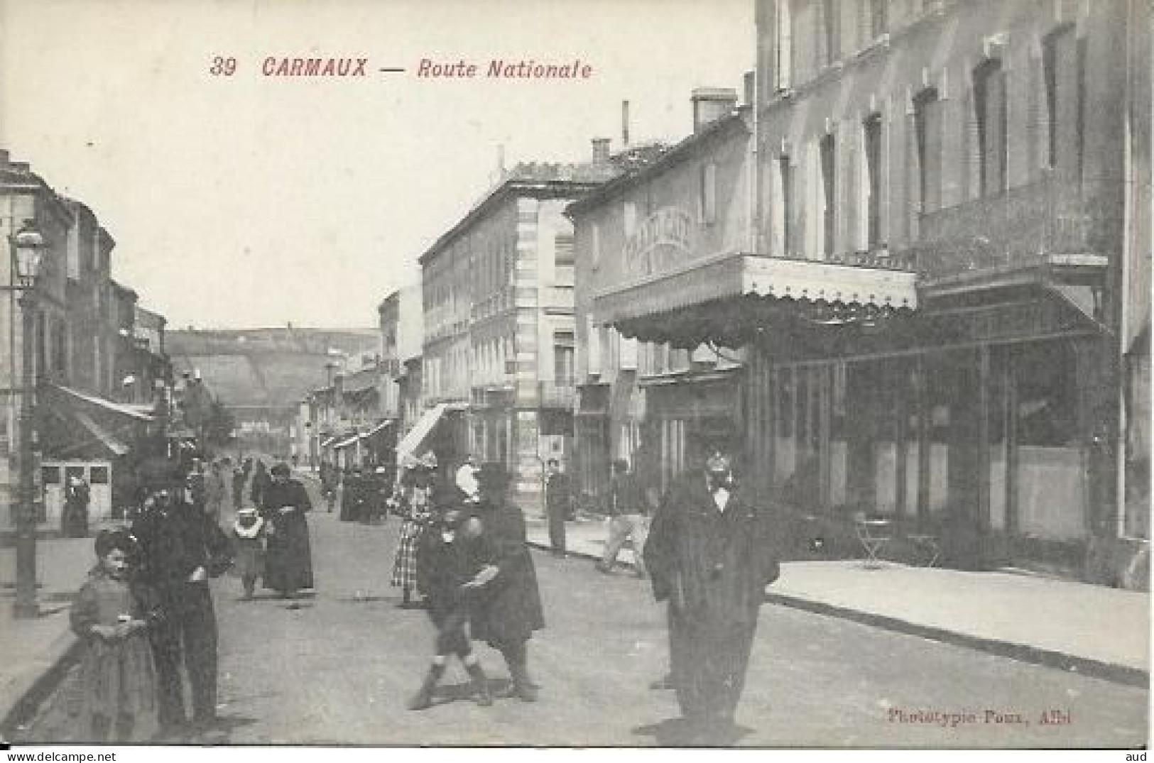 CARMAUX, Route Nationale - Carmaux