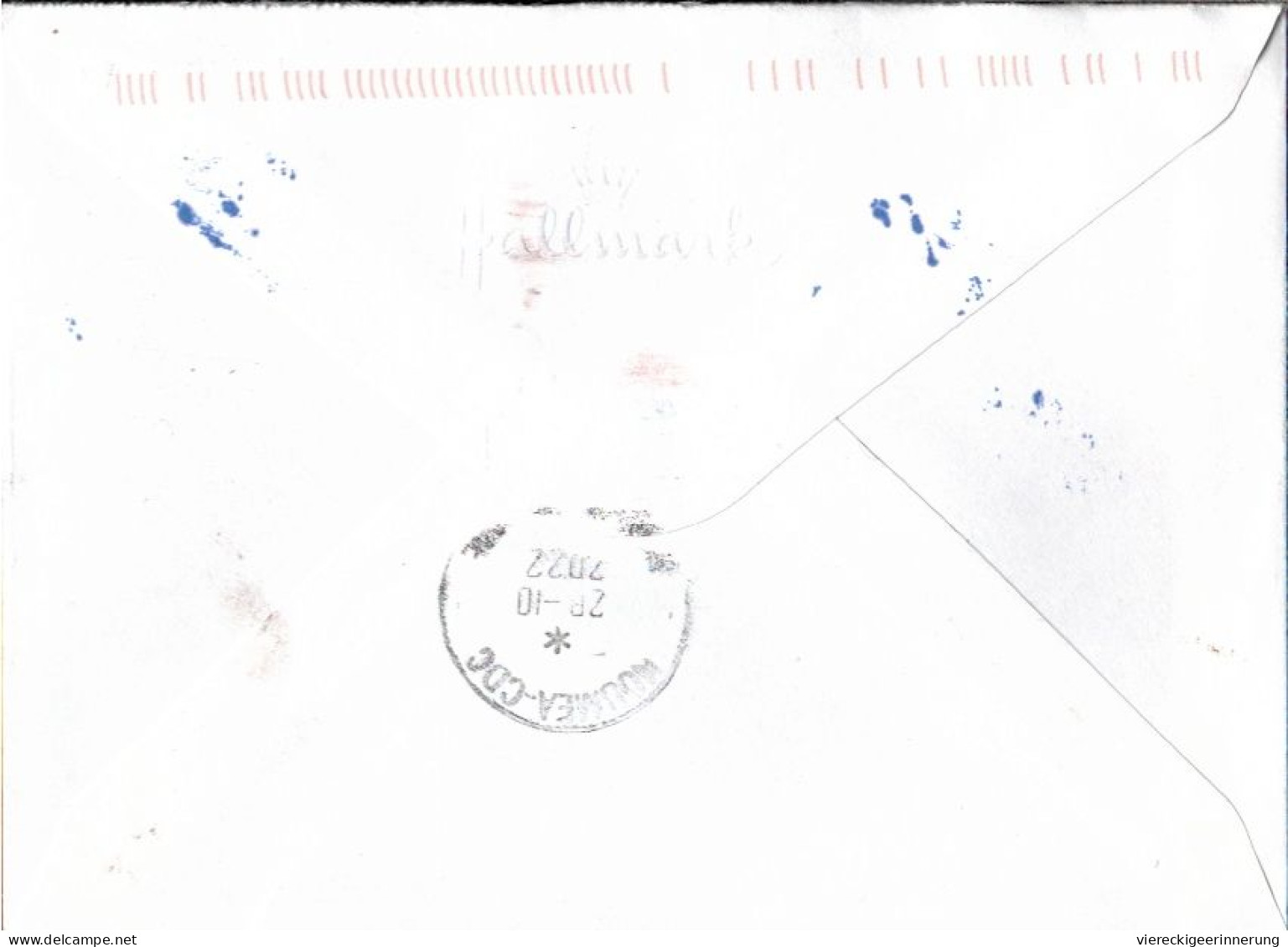 ! 2022 Lettre, Luftpost Brief Von Bad Oldesloe Nach Neukaledonien, Nouvelle Caledonie, Noumea, Airmail Cover - Covers & Documents