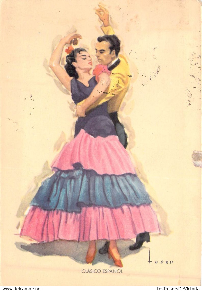 ESPAGNE - Clasico Espanol - Bailes Andaluces - Carte Postale Ancienne - Altri & Non Classificati