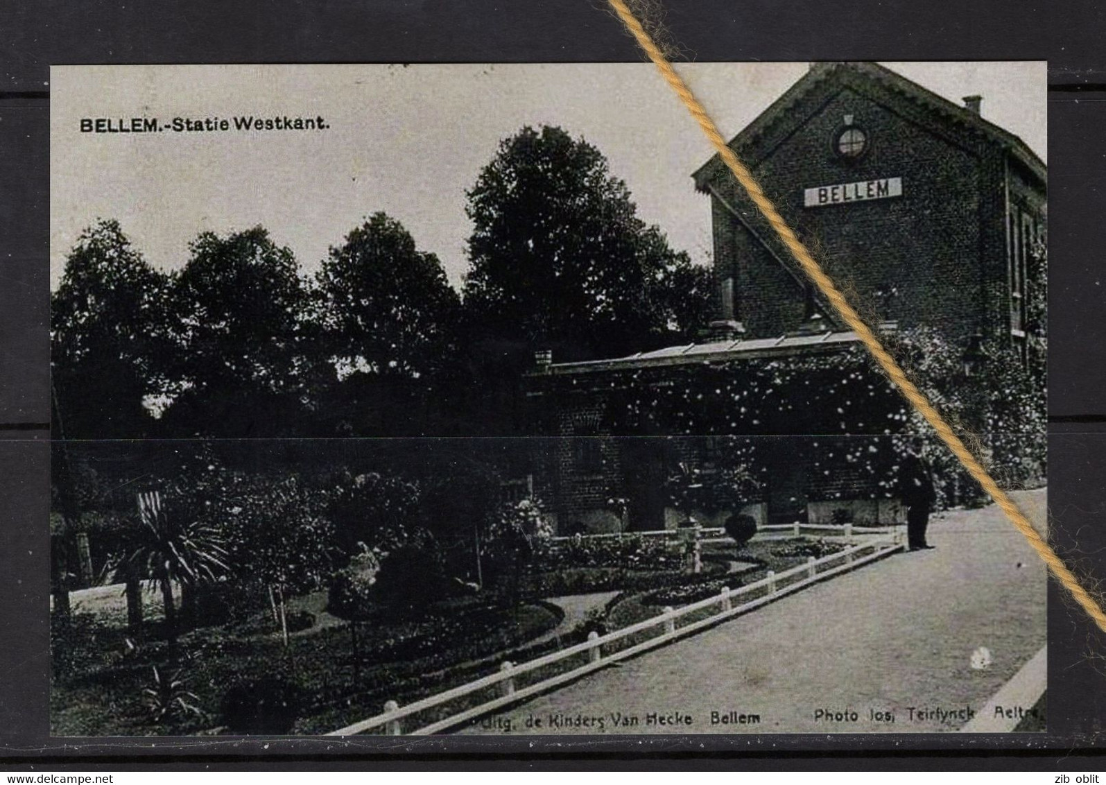 PHOTO BELLEM AALTER  OOST VLAANDEREN  GARE STATION REPRO - Aalter