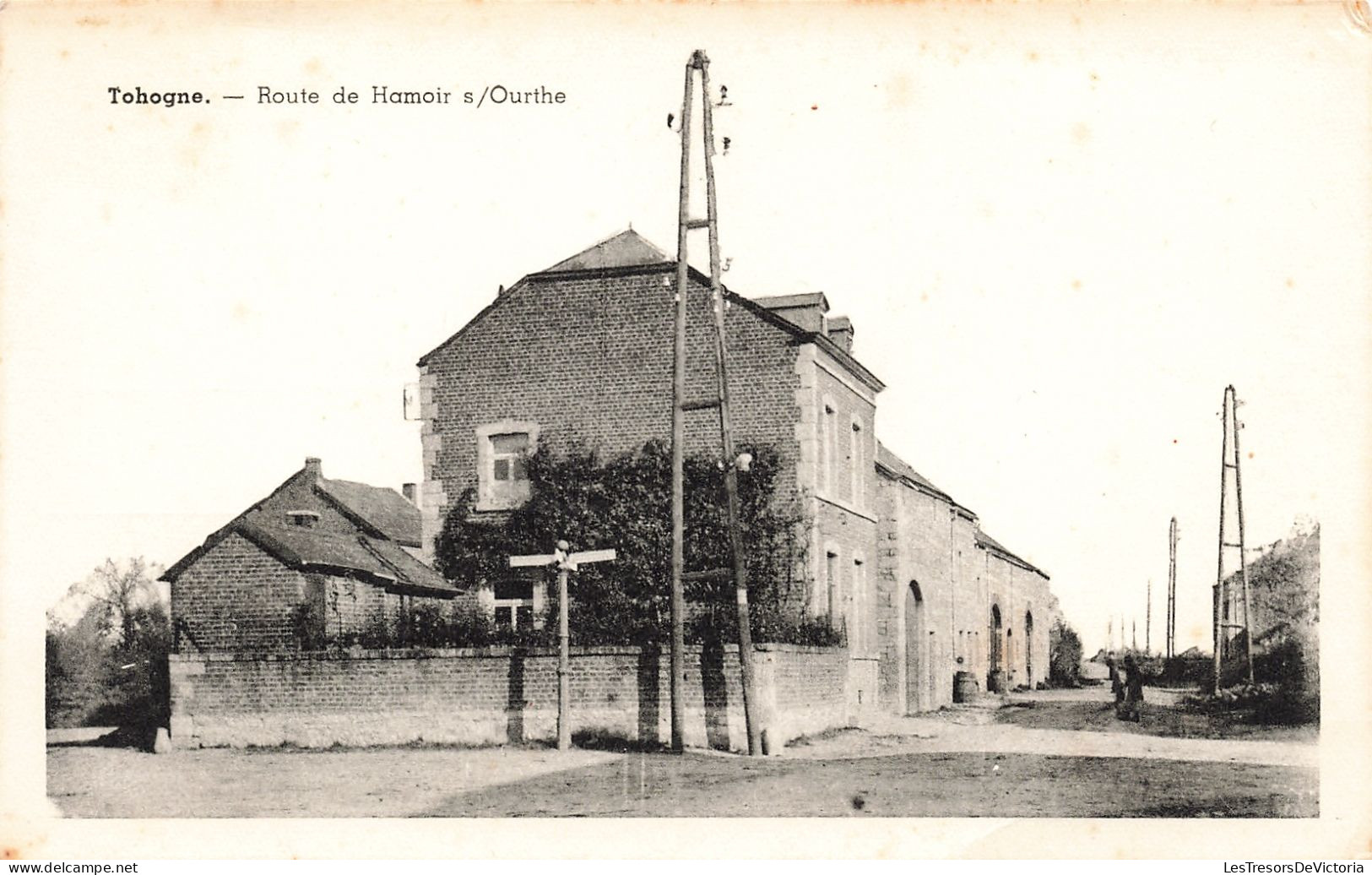 Belgique - Tohogne - Route De Hamoir S/ourthe - Edit. Luma - Collect. A. Ninane Piret - Carte Postale Ancienne - Durbuy