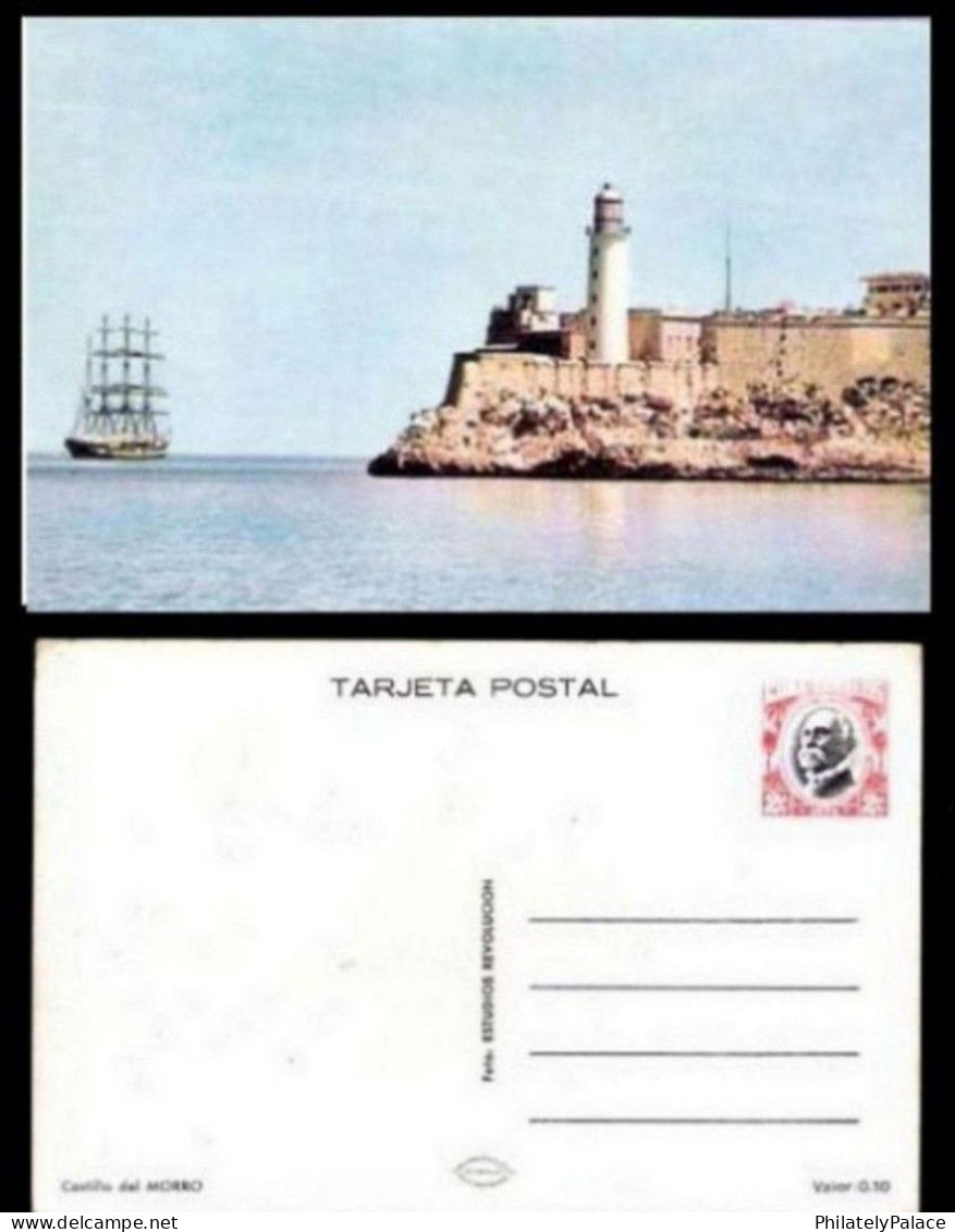 CUBA 1975 Lighthouse ,Leuchtturm,Phares,Postal Stationery,Architecture, Postcard MNH (**) - Brieven En Documenten