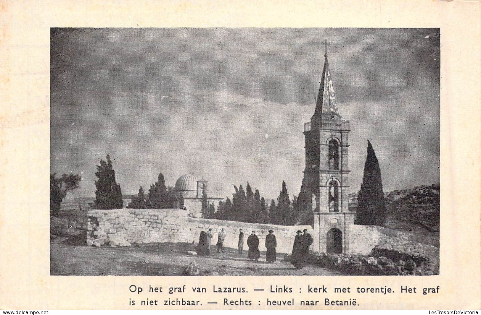SLOVENIE - Links : Kerk Met Torentje - Het Graf Is Niet Zichbaar - Rechts : Heuvel Naar Betanie - Carte Postale Ancienne - Slovénie