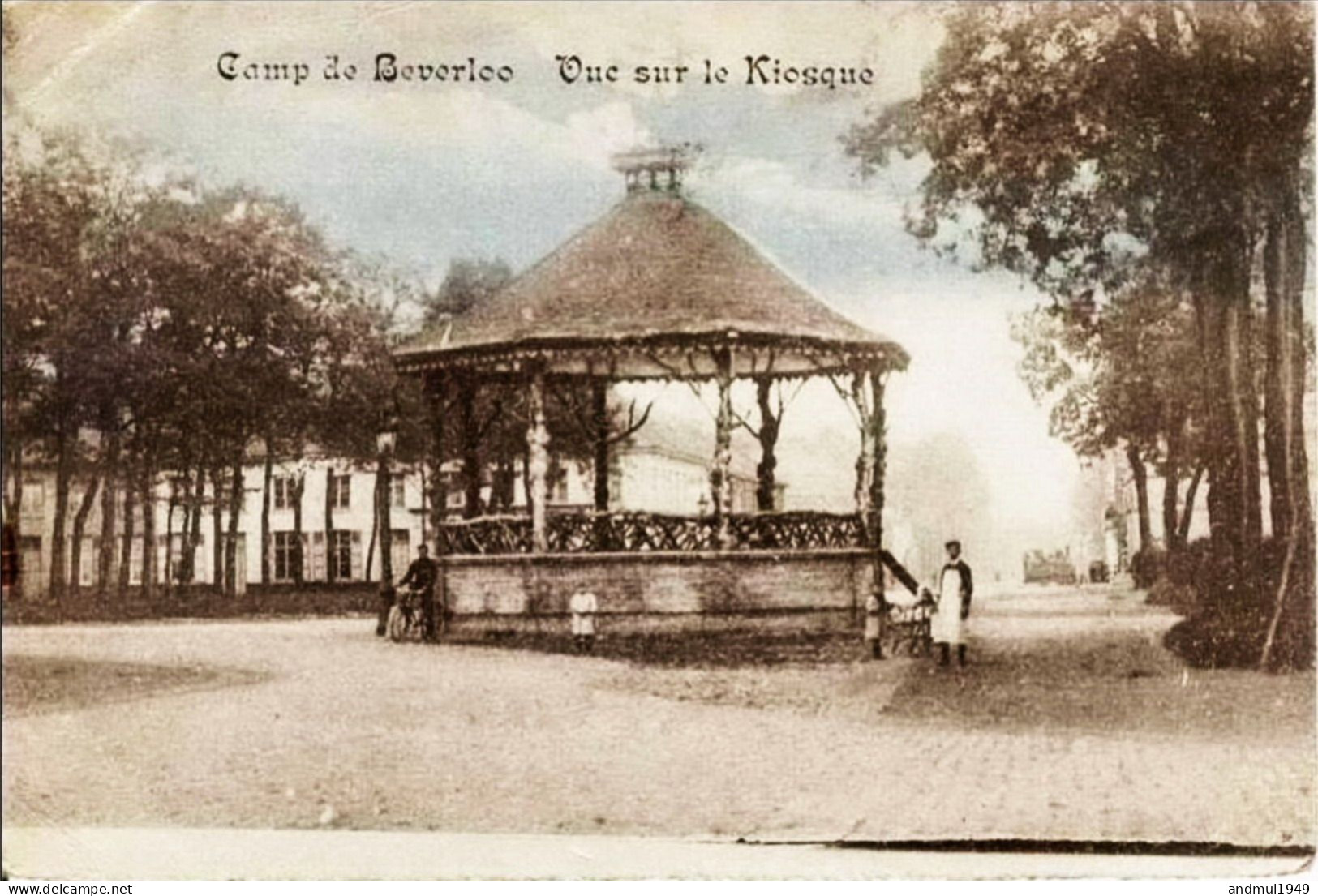 Camp De BEVERLOO - Vue Sur Le Kiosque - Oblitération De 1919 - Edition Désiré Gotthaud - Leopoldsburg (Camp De Beverloo)