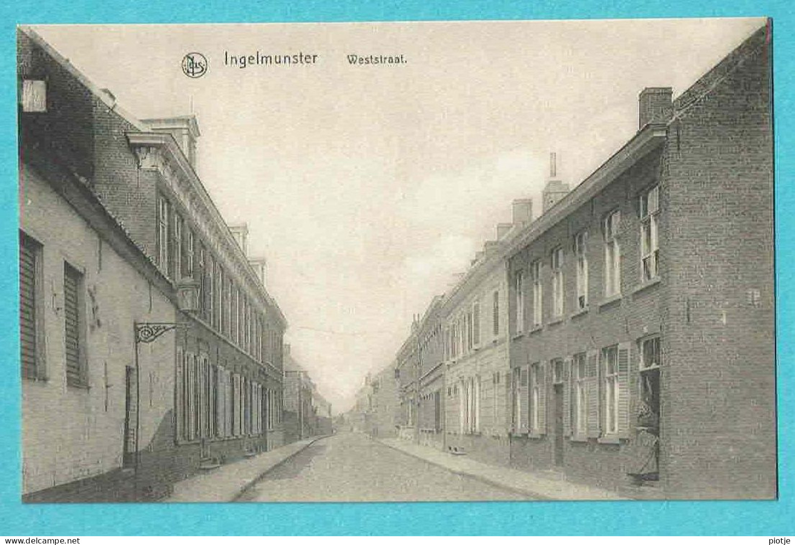 * Ingelmunster (West Vlaanderen) * (Nels, Ern Thill) Weststraat, Straatzicht, Old, Rare, Unique, TOP - Ingelmunster