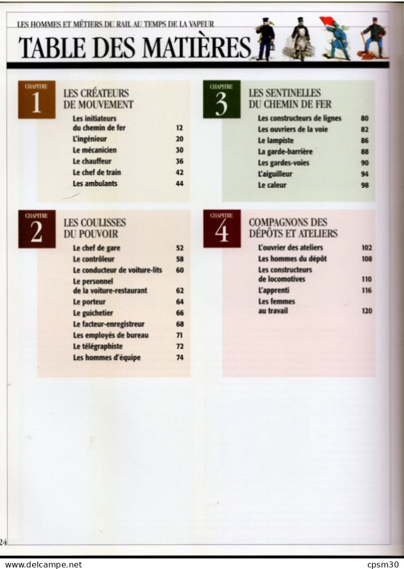 Livre "Trains De Légende"  N°2 029 017, Les Hommes & Métiers Du Rail Au Temps De La Vapeur - Chemin De Fer & Tramway