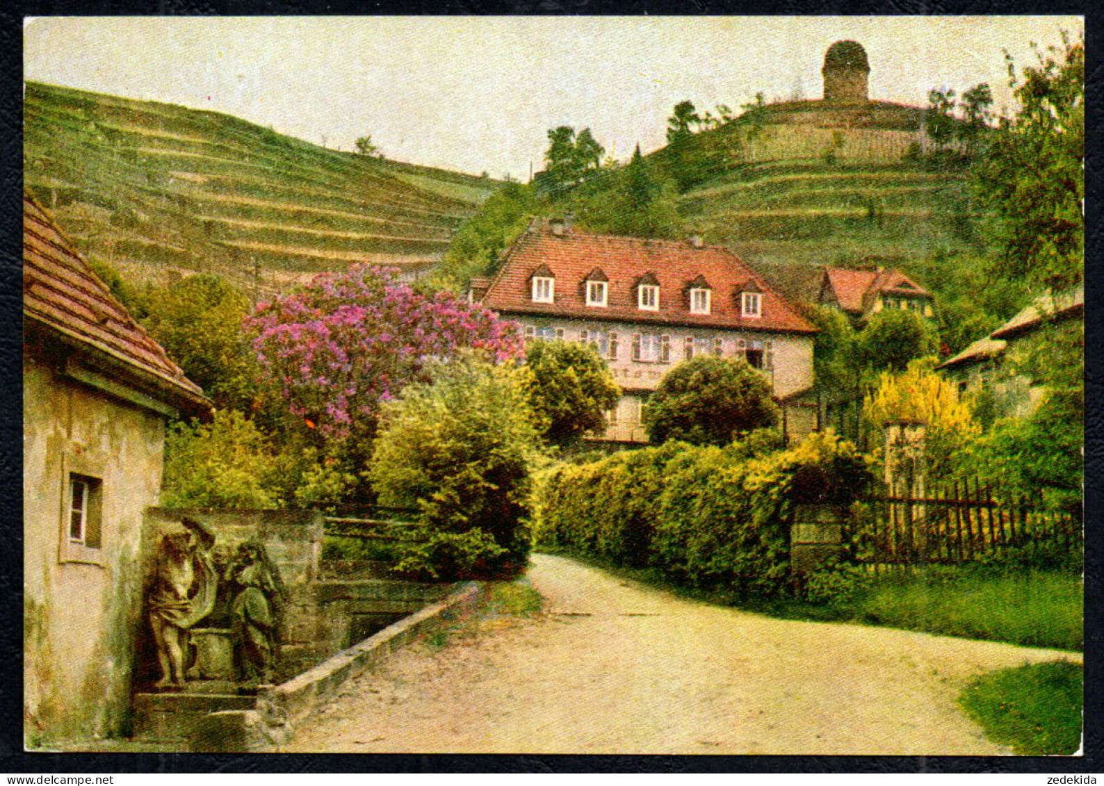 G2325 - Radebeul Volksweingut Weinbau - Naturfarbenfotografie DFW Verlag A.F. Walter DDR - Radebeul