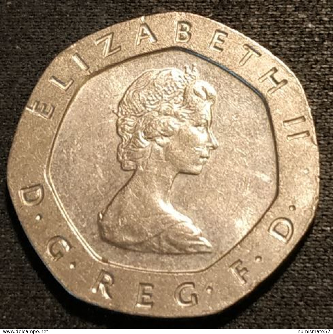 GRANDE BRETAGNE - 20 PENCE 1983 - KM 931 - Elizabeth II - 2e Effigie - 20 Pence