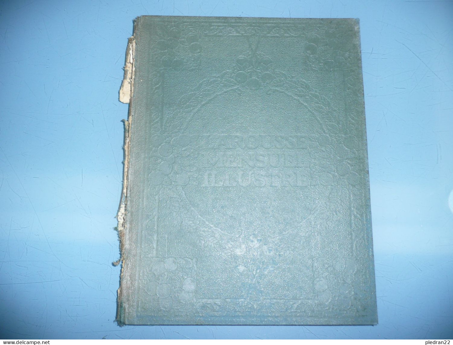 CLAUDE AUGE LAROUSSE MENSUEL ILLUSTRE REVUE ENCYCLOPEDIQUE UNIVERSELLE TABLE GENERALE 1907 1922 - Encyclopedieën