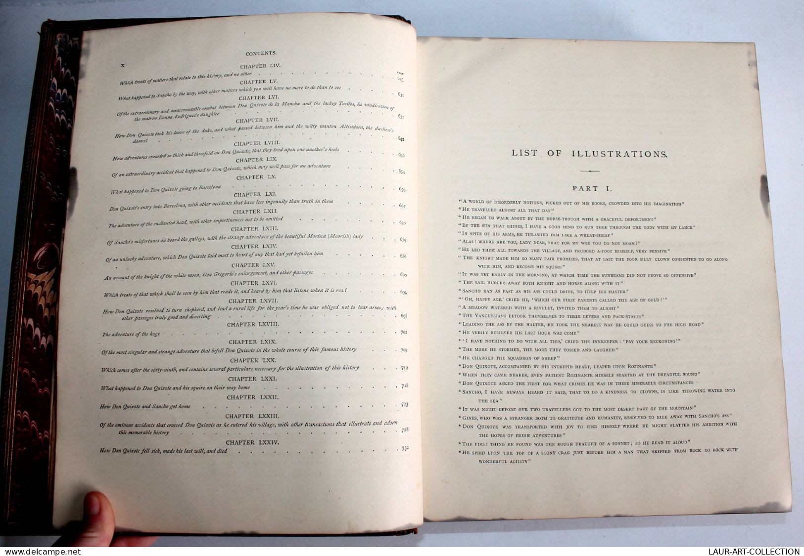 THE HISTORY OF DON QUIXOTE (QUICHOTTE) BY CERVANTES, CLARK, DORE, CASSELL PETTER / ANCIEN LIVRE DE COLLECTION (2301.529)