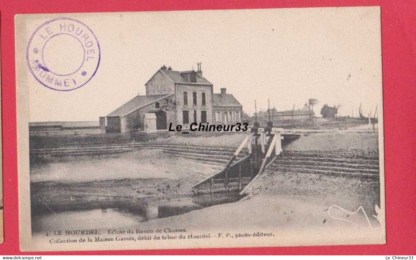 80 - LE HOURDEL---Ecluse Du Bassin De Chasses - Le Hourdel