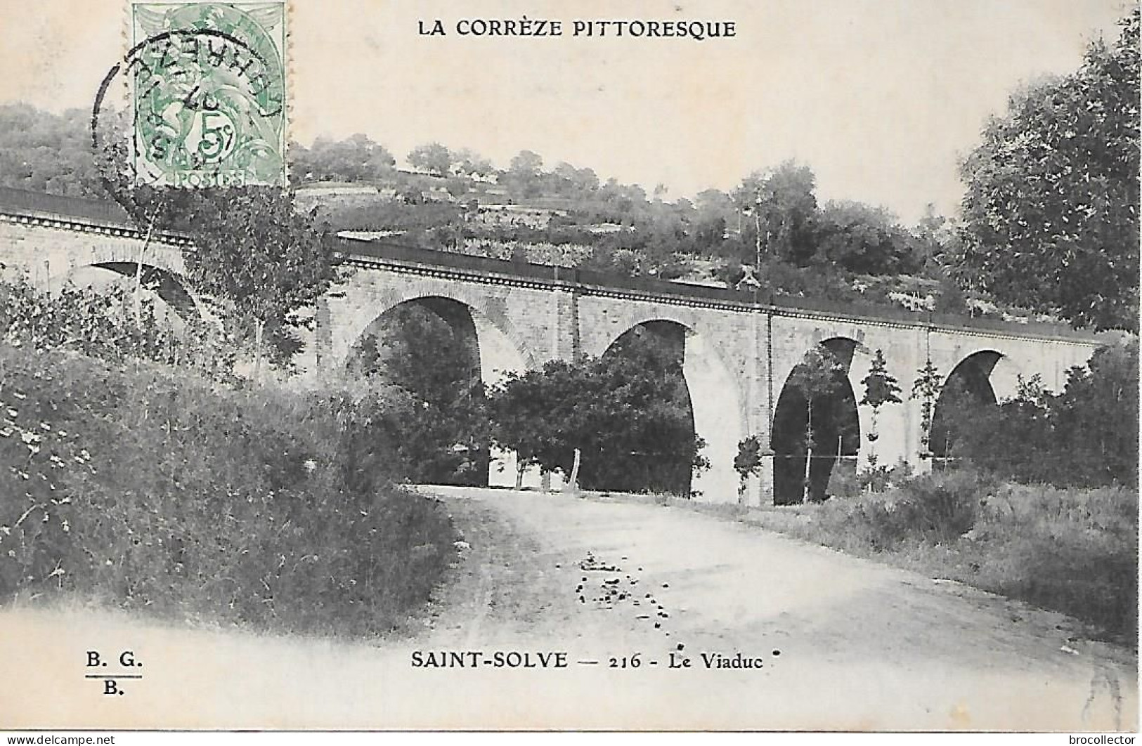 SAINT SOLVE  ( 19) -  Le Viaduc - Structures