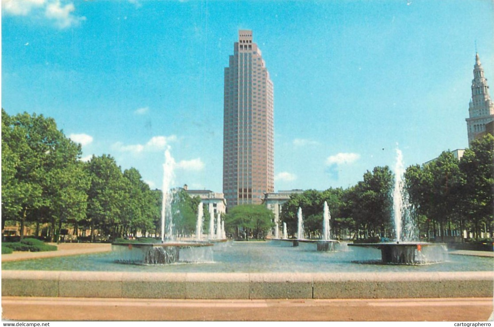 Postcard USA Ohio Cleveland Convention Center 1987 - Cleveland