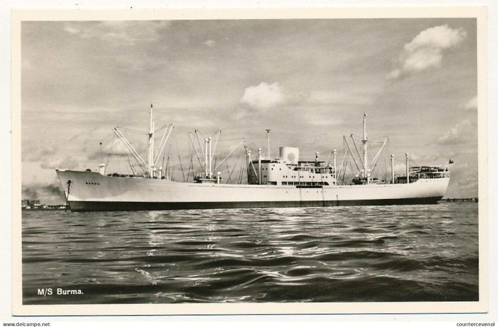 CPSM - "M.S. BURMA" - Swedish East Asia Co, Ltd - Göteborg - Koopvaardij