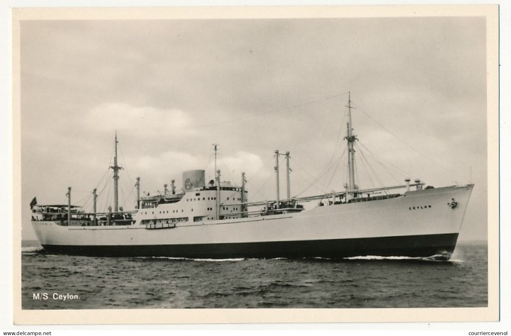 CPSM - "M.S. CEYLON" - Swedish East Asia Co, Ltd - Göteborg - Koopvaardij