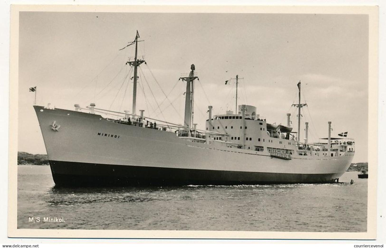 CPSM - "M.S. MINIKOI" - Swedish East Asia Co, Ltd - Göteborg - Cargos