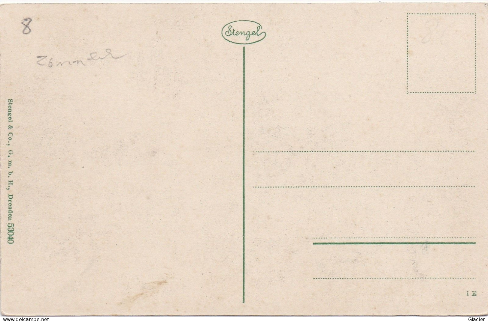 Verlorenhoek - Ieper - Zonnebeke - Uitg. Stengel & C°Dresden N° 53040 - Zonnebeke