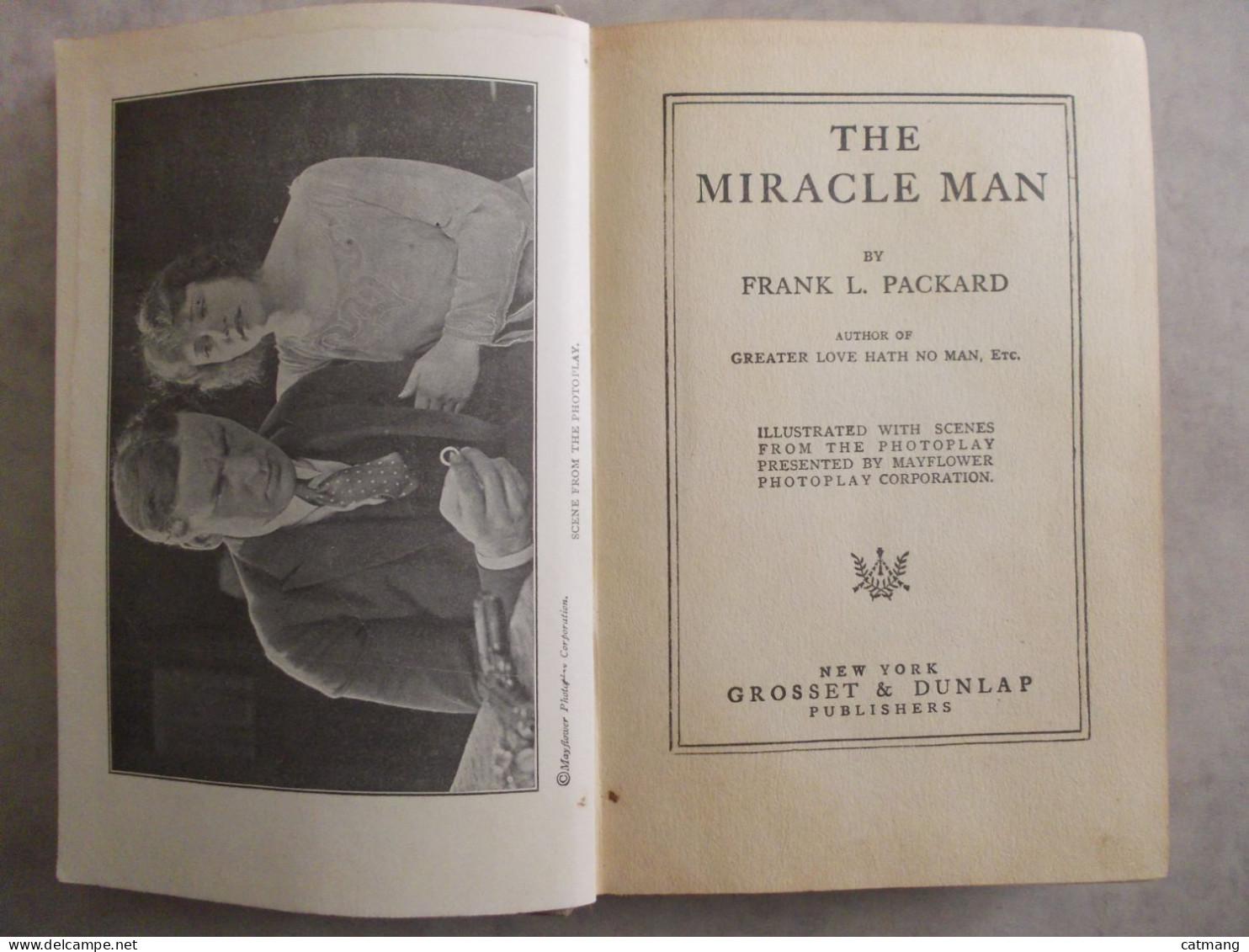 THE MIRACLE MAN  LON CHANEY  LIVRE DU FILM  1925 - 1900-1949