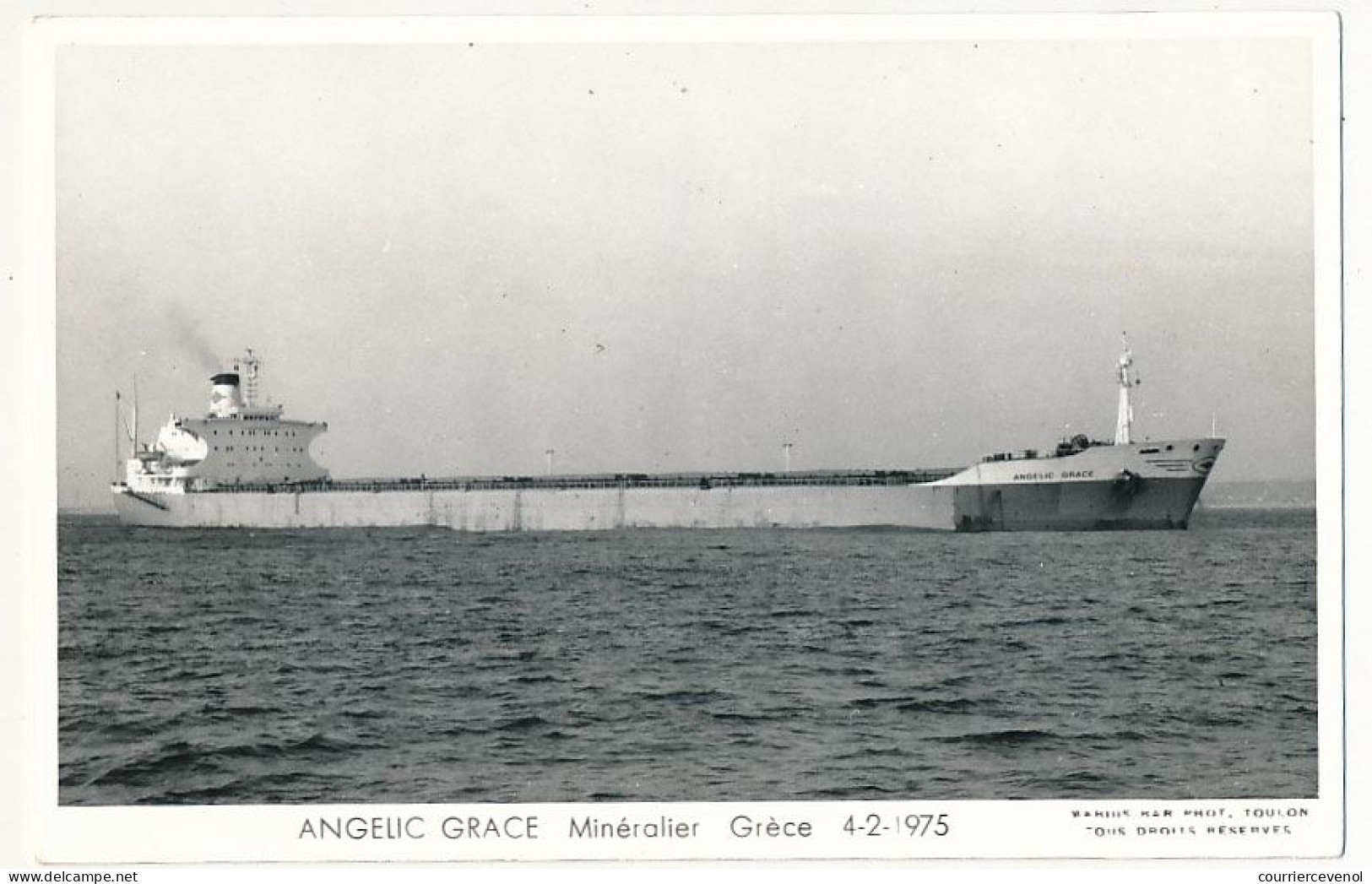 CPM - ANGELIC GRACE - Minéralier - Grèce - 4/2/1975 - Cargos