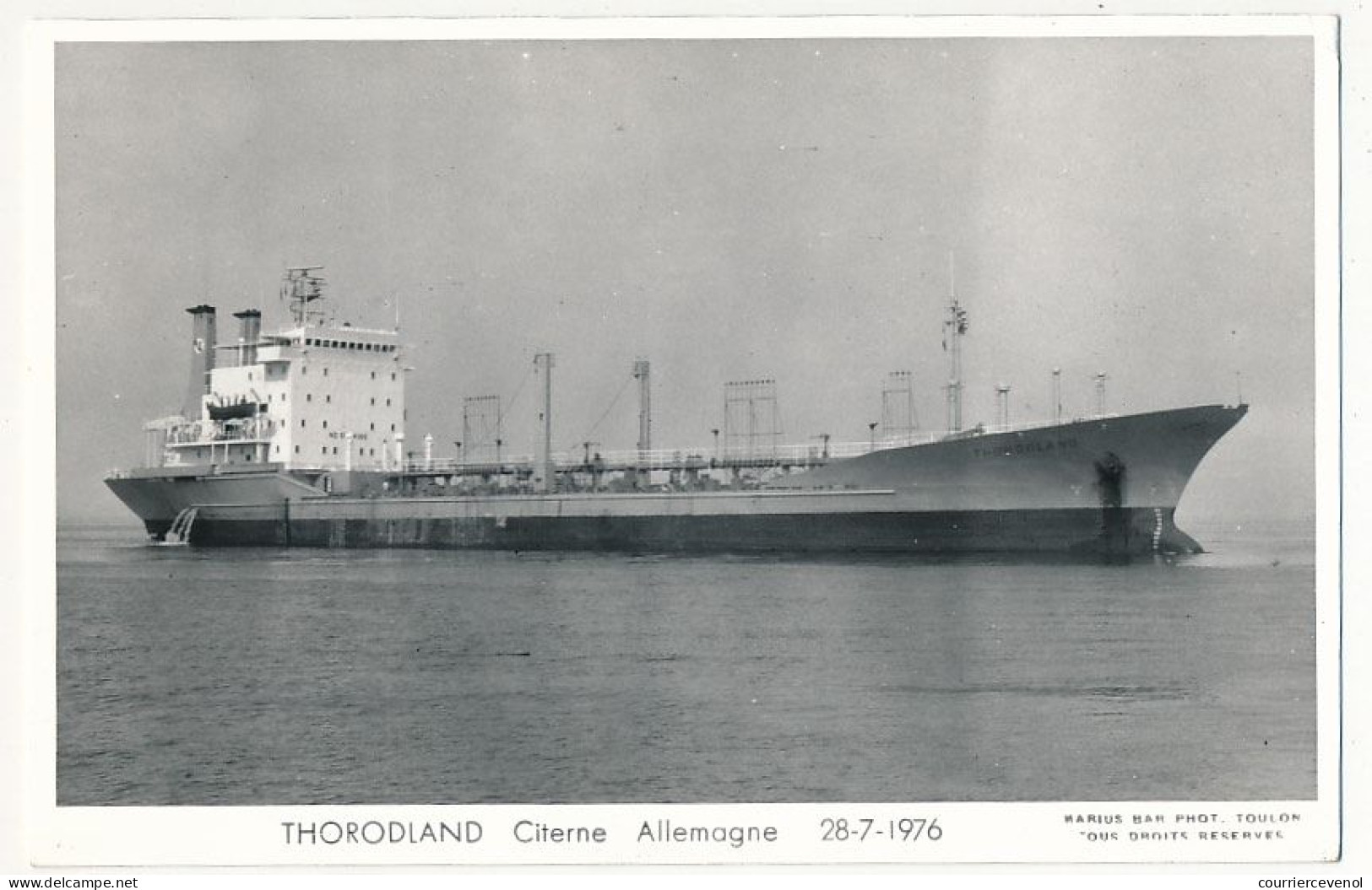 CPM - THORODLAND - Citerne - Allemagne - 28/7/1976 - Cargos