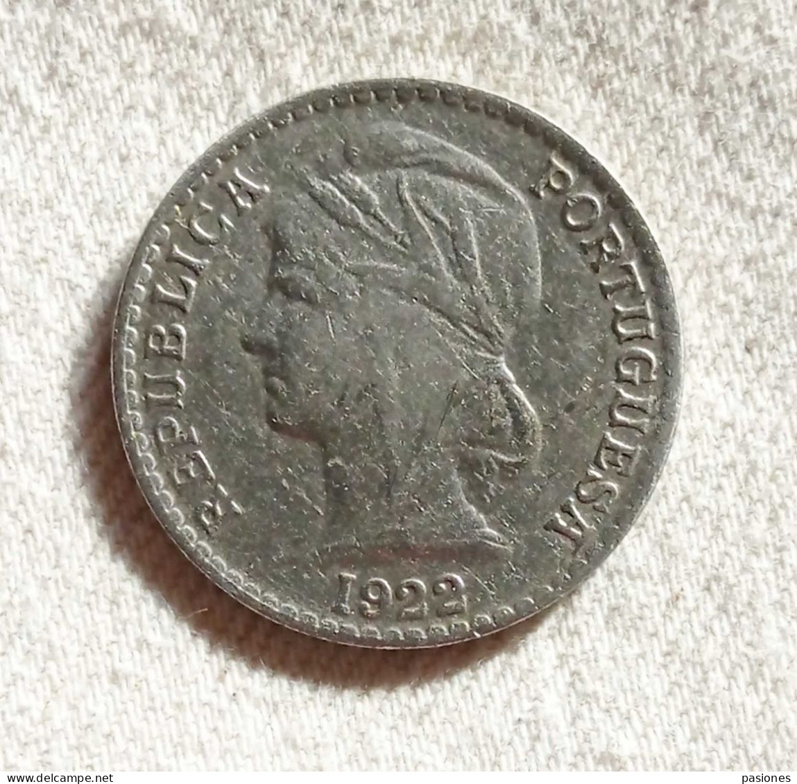 Angola Portoghese 50 Centavos 1922 - Angola