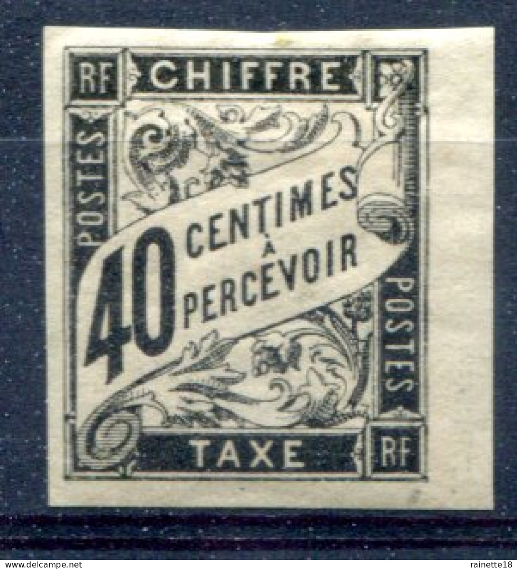 Colonies Françaises    Taxe N°   10 * - Strafportzegels
