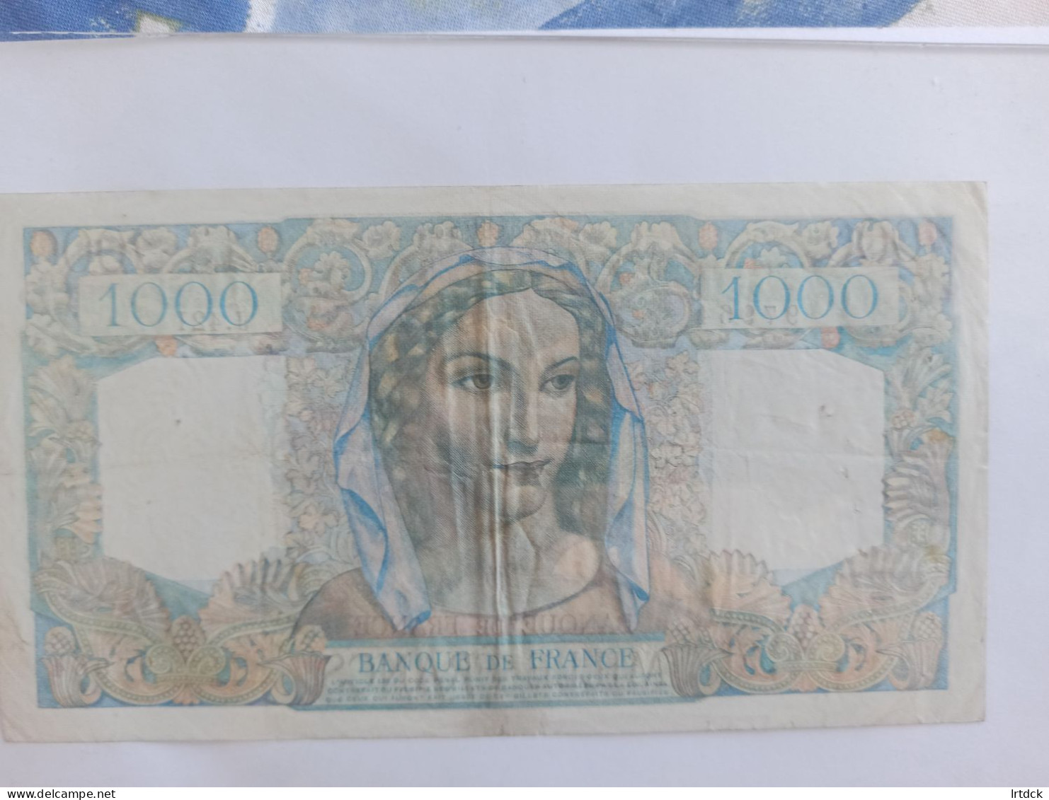 Billet Banque De France 1000 Francs Minerve Et Hercule 27/05/1948 - 1 000 F 1945-1950 ''Minerve Et Hercule''