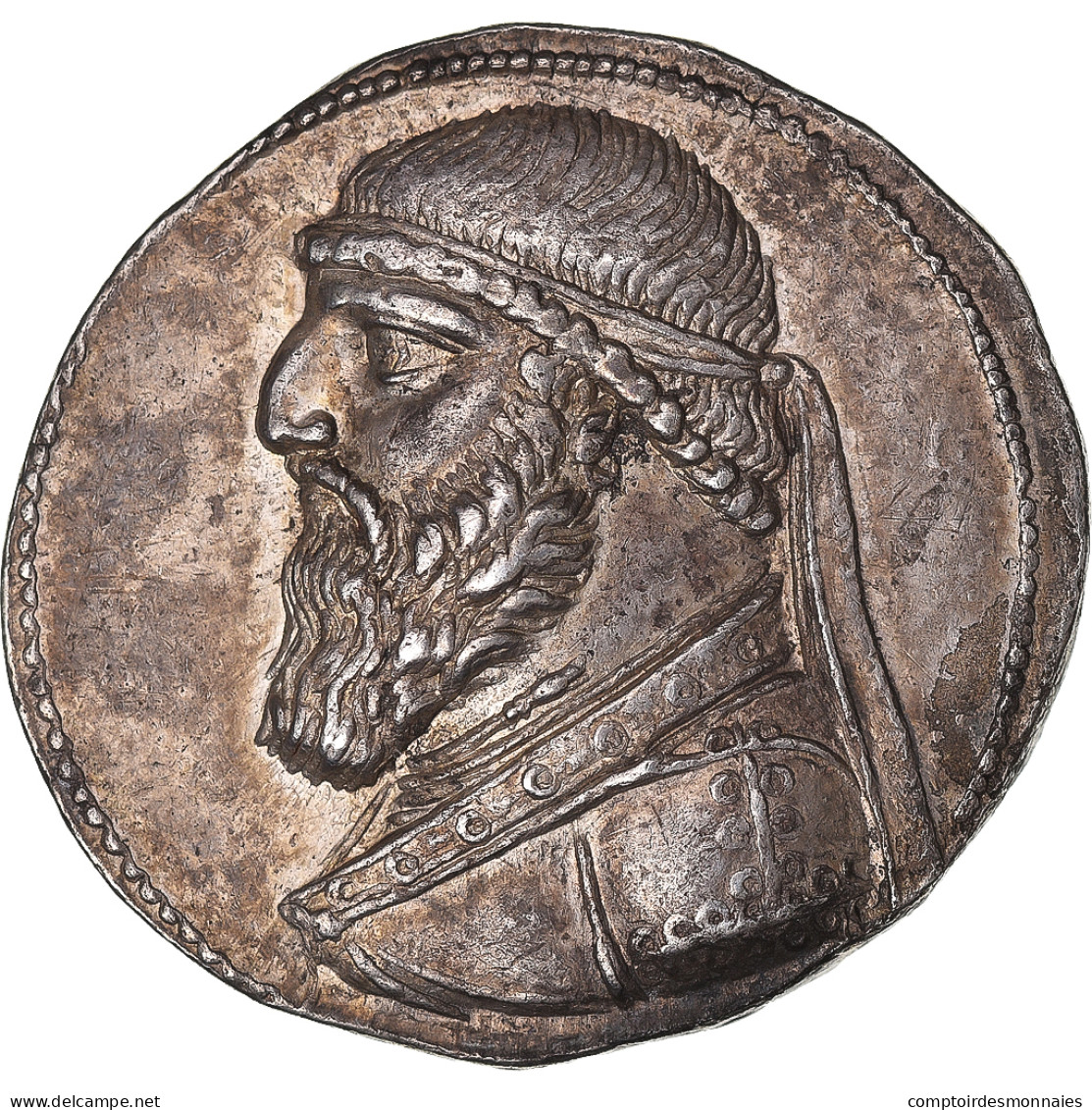 Monnaie, Royaume Parthe, Mithridates II, Tétradrachme, Ca. 120/19-109 BC - Oosterse Kunst