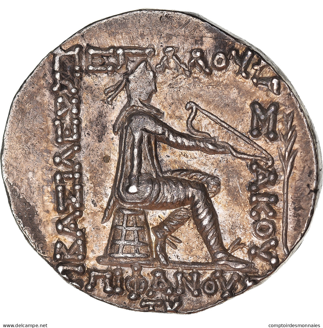 Monnaie, Royaume Parthe, Mithridates II, Tétradrachme, Ca. 120/19-109 BC - Orientales