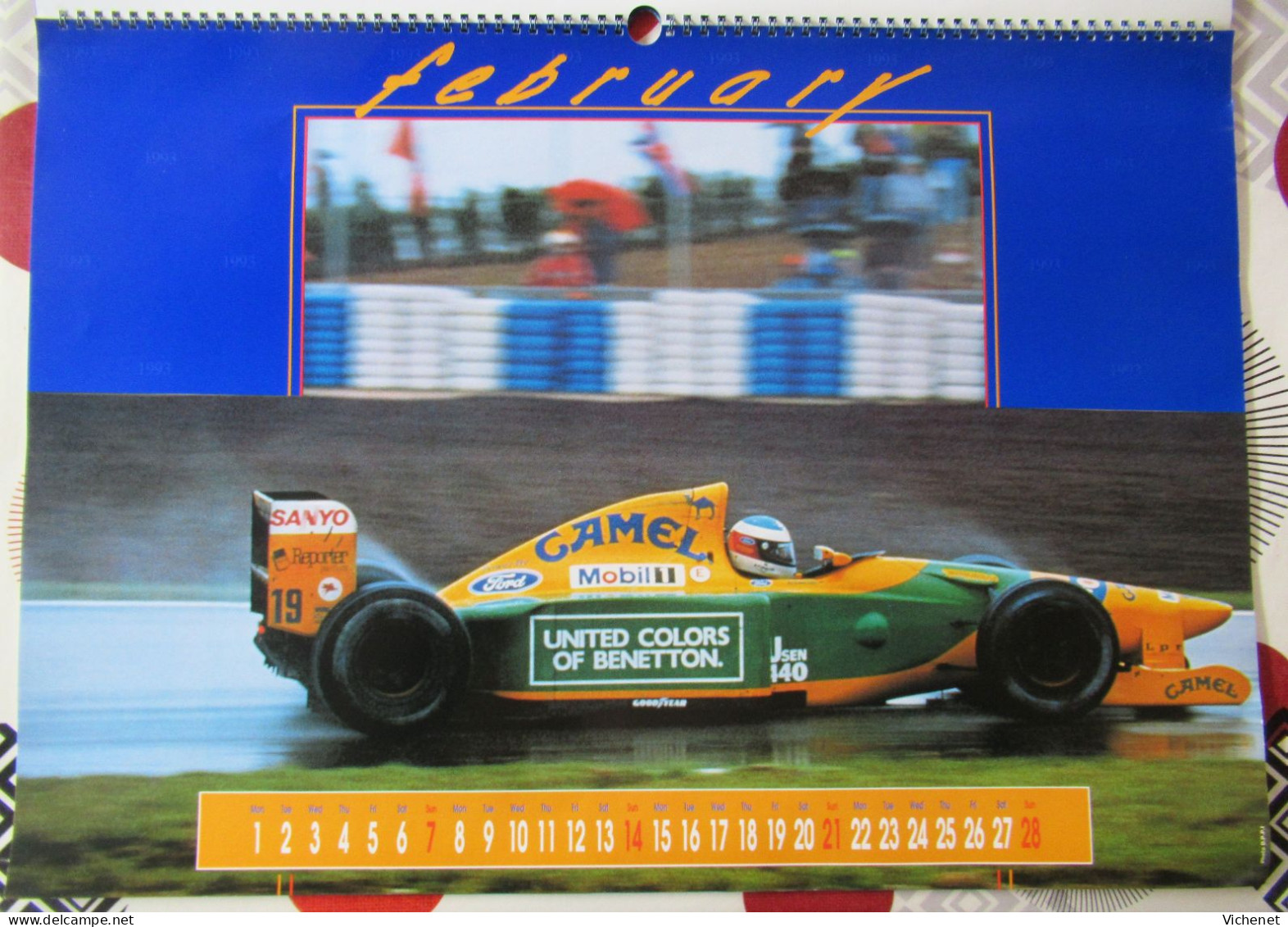 Camel Formula 1 - 1993 - 60 X 42 Cm - Schumacher - Mansell - Big : 1991-00