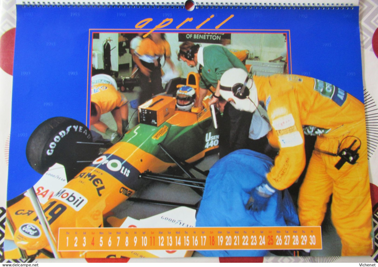 Camel Formula 1 - 1993 - 60 X 42 Cm - Schumacher - Mansell - Big : 1991-00