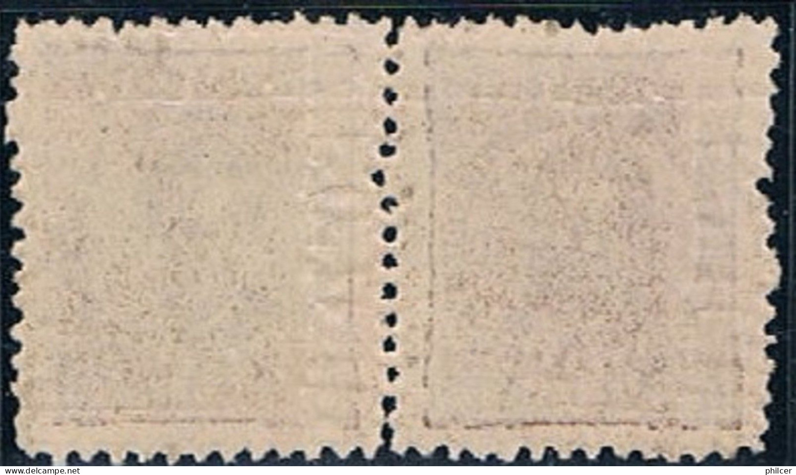 Portugal, 1882/3, # Par Pera De Satanas, MNG - Unused Stamps
