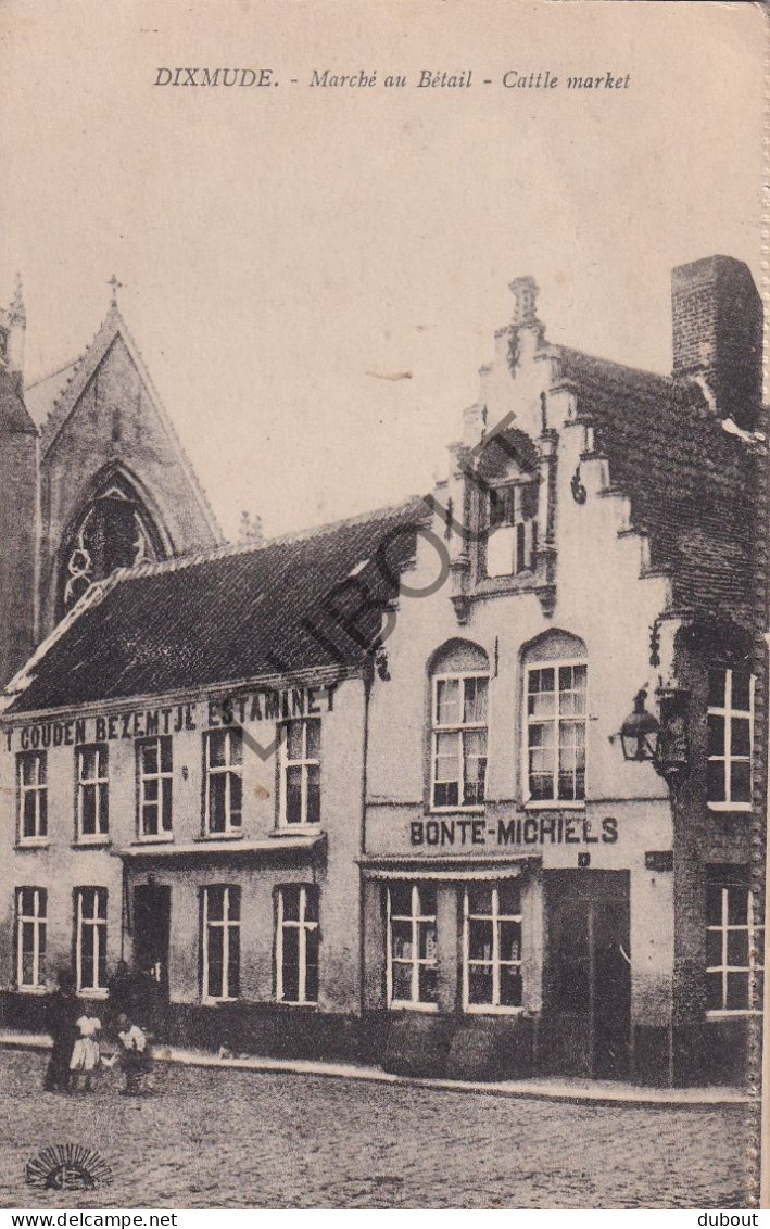 Postkaart/Carte Postale - Diksmuide - Marché Au Bétail - Bonte-Michiels (C3795) - Diksmuide