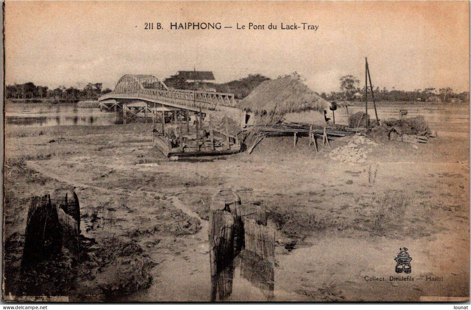 VIET NAM - HAIPHONG - Le Pont Du Lack Tray - Wagengespanne