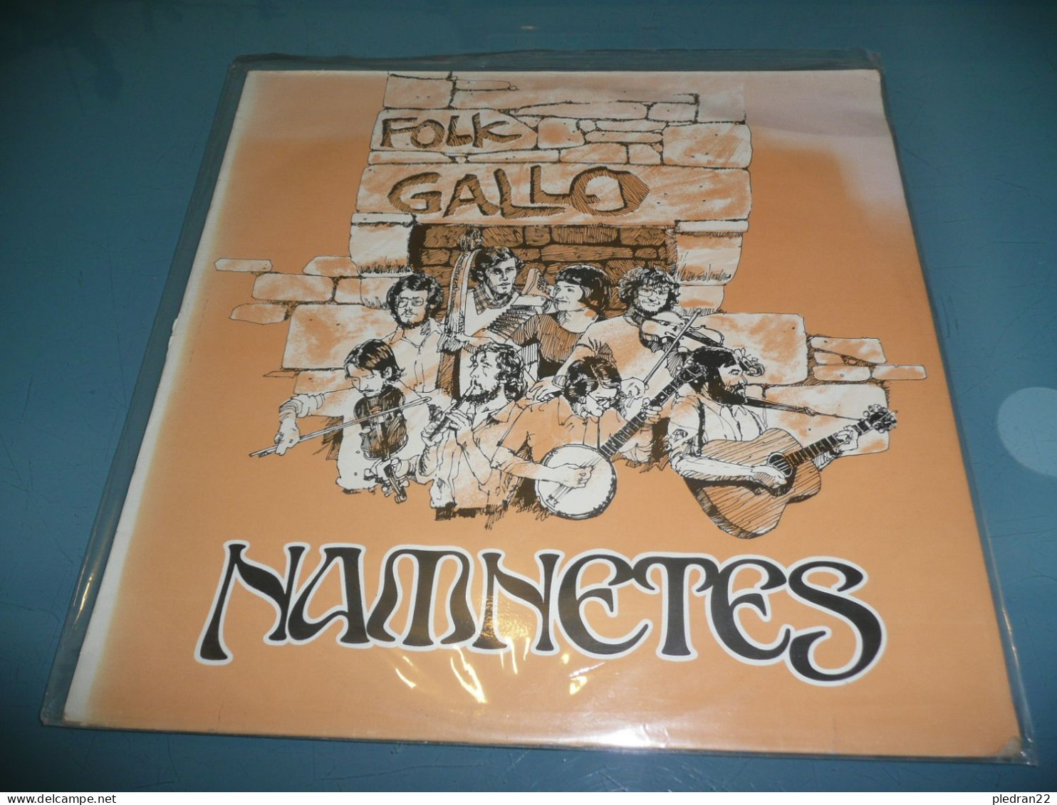 DISQUE LP HAUTE BRETAGNE FOLK GALLO NAMNETES 1975 PAYS NANTAIS NANTES - World Music