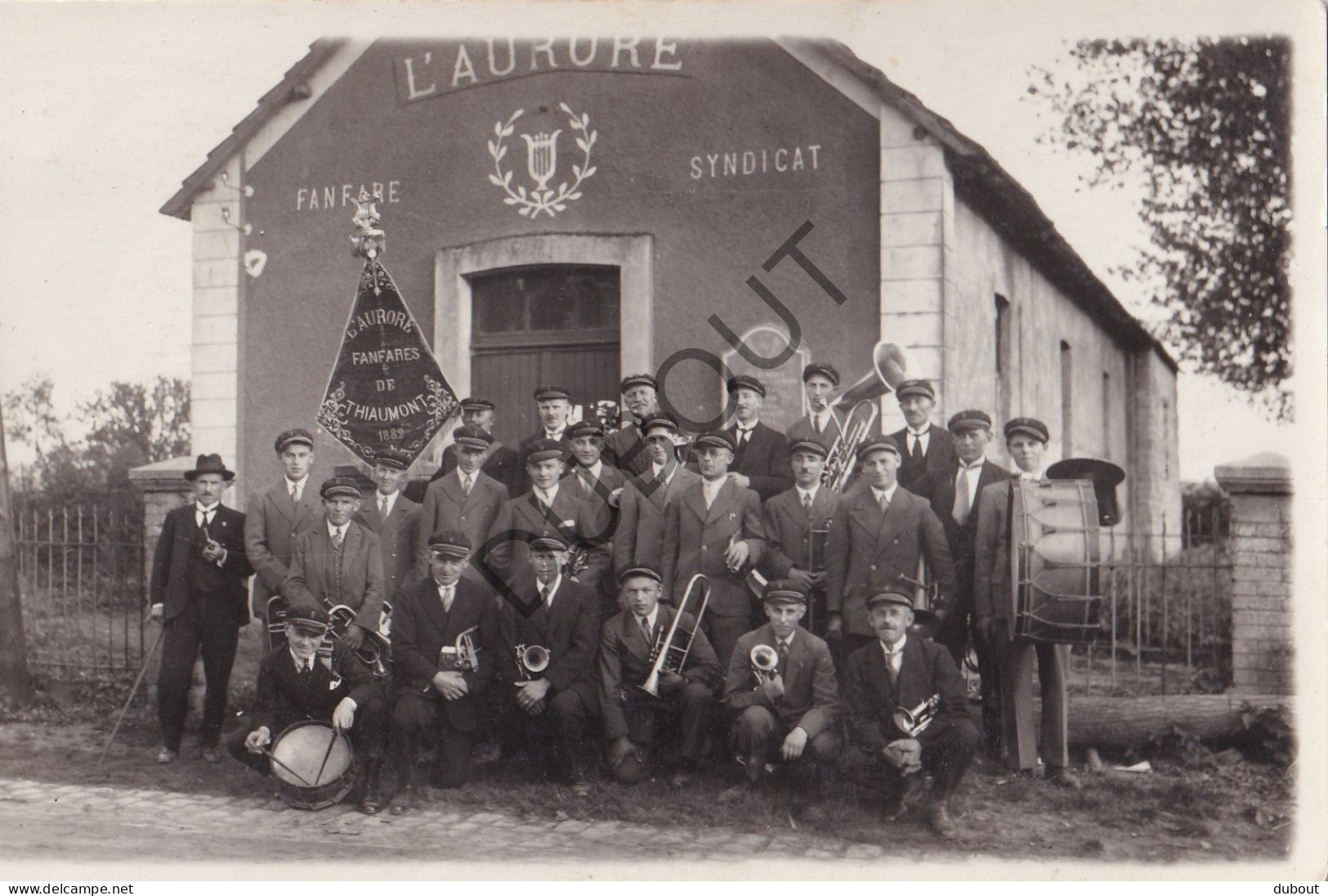 Fotokaart/Carte Photo - Thiaumont - Fanfare L'Aurore (C3817) - Attert