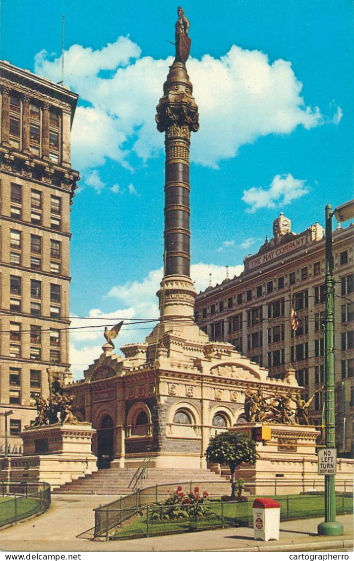 Postcard USA United States OH - Ohio > Cleveland Soldiers And Sailors Monument - Cleveland