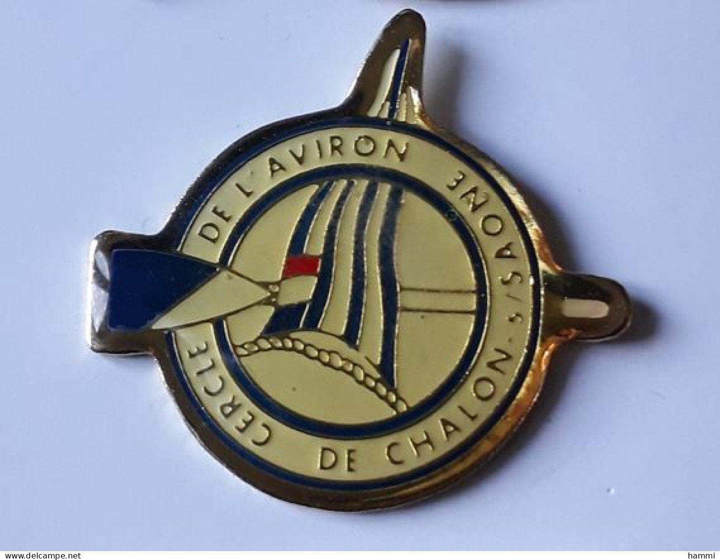 AN197 Pin's CERCLE DE L'AVIRON Chalons Sur Saône Et Loire Achat Immédiat - Roeisport