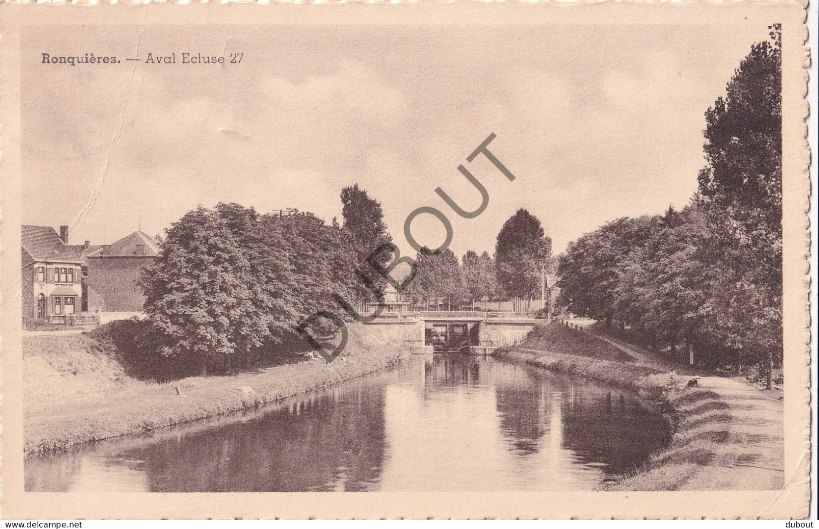 Postkaart/Carte Postale - Ronquières - Aval Ecluse    (C3802) - Braine-le-Comte