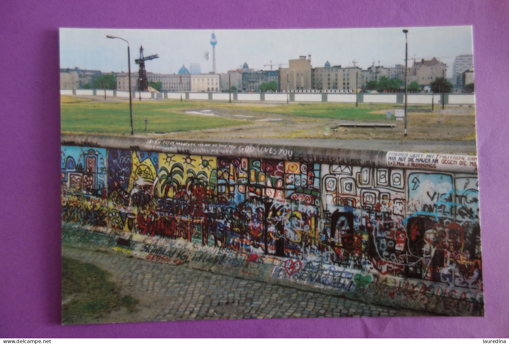 CPM ALLEMAGNE - BERLIN MAUER AM POSTEDAMER PLATZ - Mur De Berlin