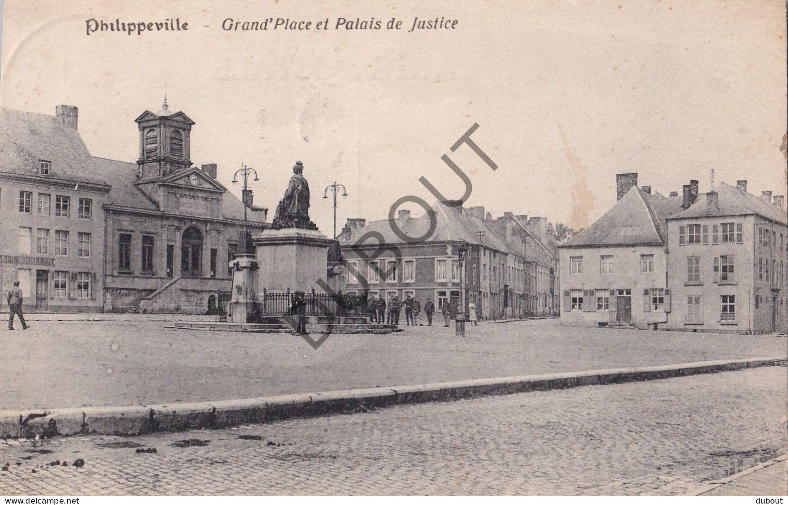 Postkaart/Carte Postale - Philippeville - Grand'Place Et Palais De Justice (C3824) - Philippeville