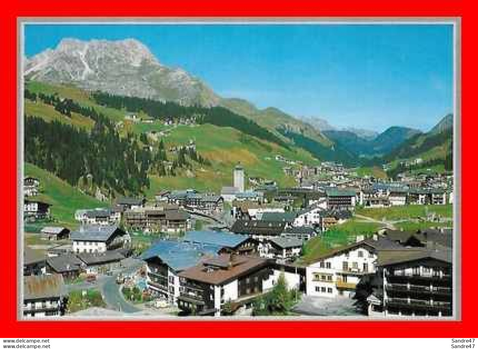 CPSM/gf  LECH (Autriche).  Gegen Karhorn 2416 M. ..*425 - Lech