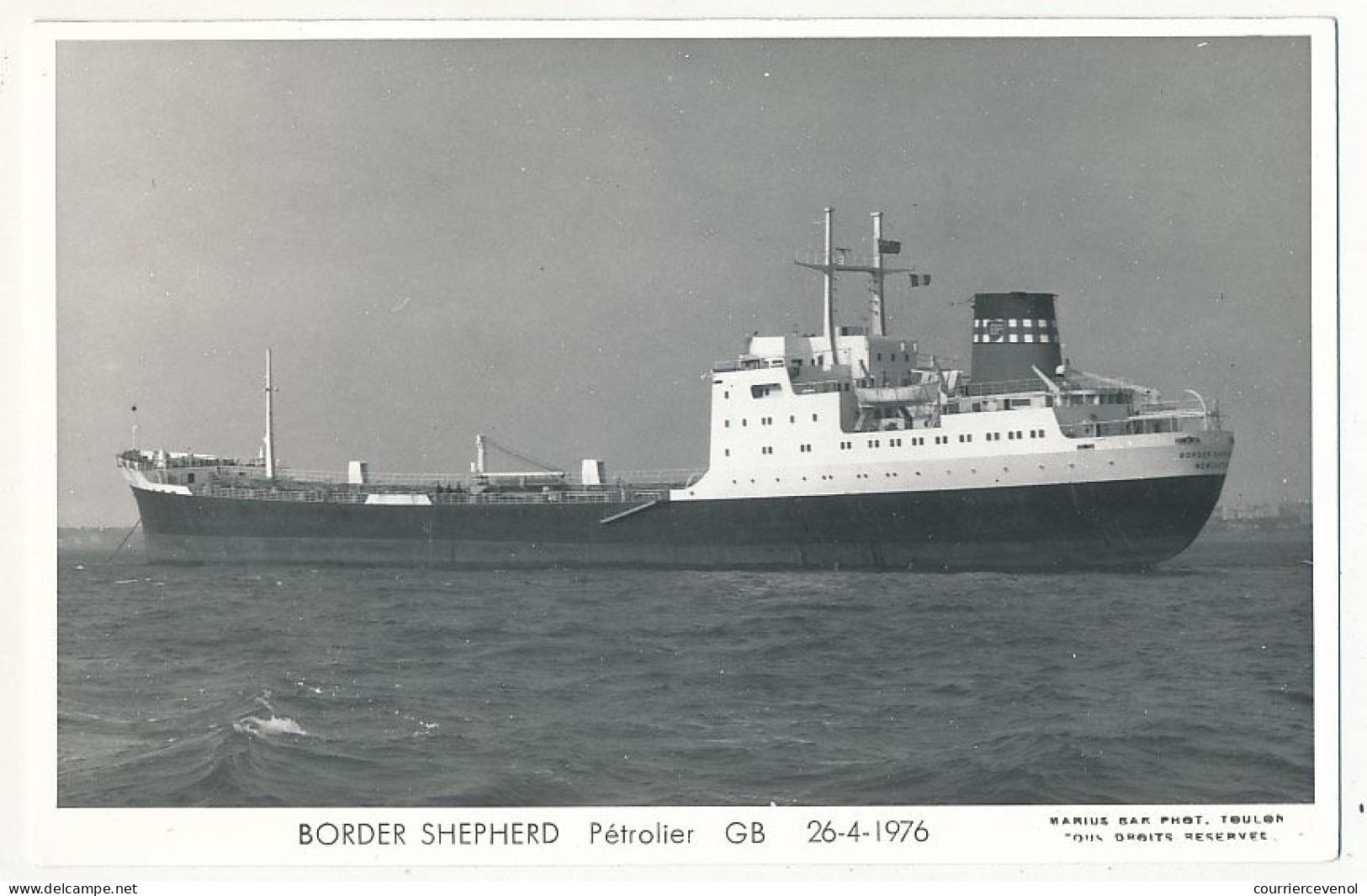 CPM - BORDER SHEPHERD - Pétrolier - GB - 26/4/1976 - Tankers