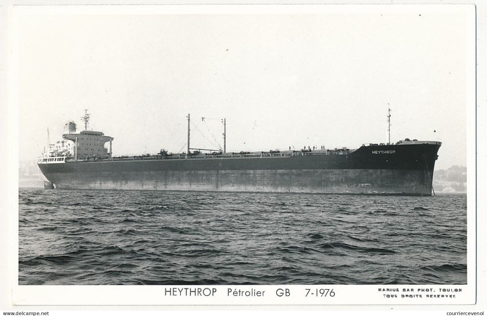 CPM - HEYTHROP - Pétrolier - GB - 7/1976 - Petroleros