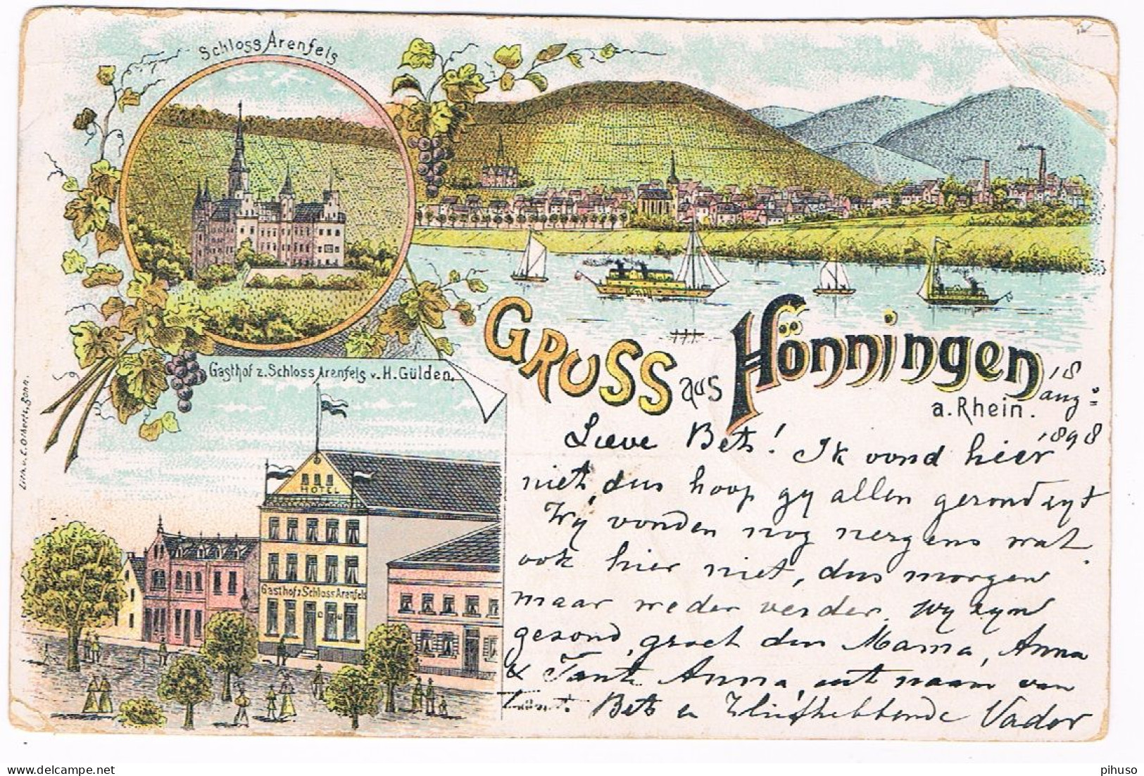 D-14939 HÖNNINGEN : Gruss Aus - Bad Hoenningen